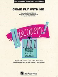 cover Come Fly with Me Jazz Ensemble sheet music cover